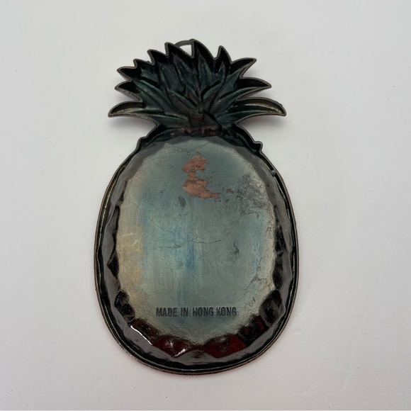 Hawaii The Aloha State Copper Pineapple Dish - Picture 3 of 10